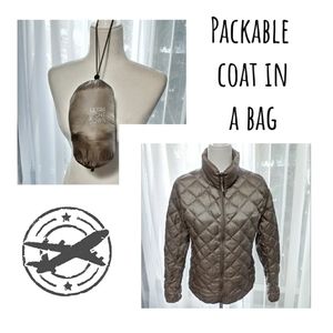 Uniqlo Ultra Light Down Coat in a Bag